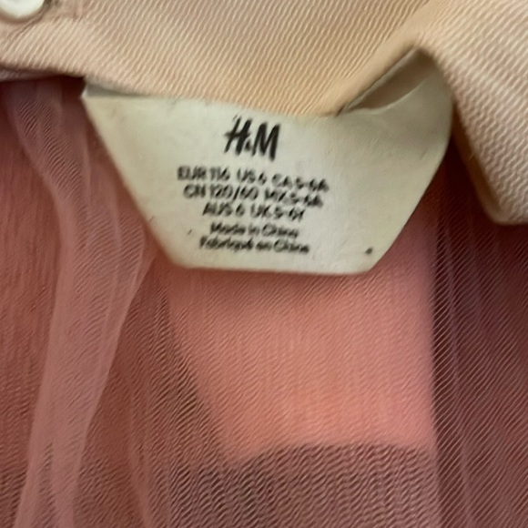 H&M girls size 6 tulles dress - Picture 3 of 3